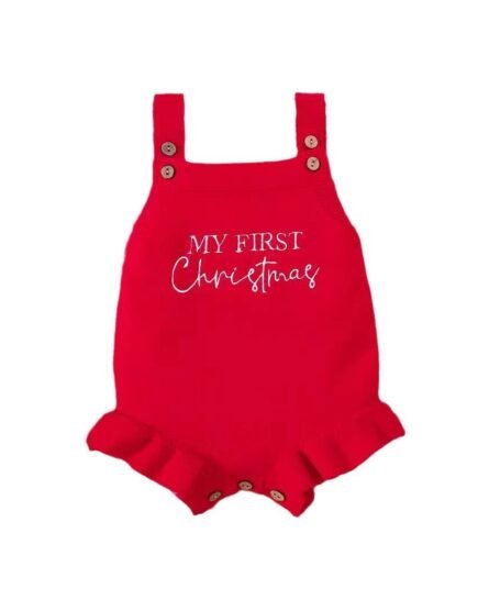 Children's Clothing Christmas Triangle Jumpsuit - Image 2